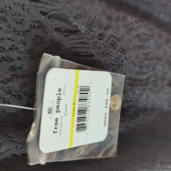 Black Bodycon Slip Lace Dress - Picture 4 of 7